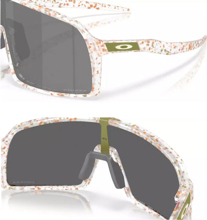Oakley Sutro Clear Terrazzo Frame with Prizm Black Lenses