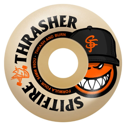 Spitfire X Thrasher F4 Radial Full The City Wheels 54MM 99D