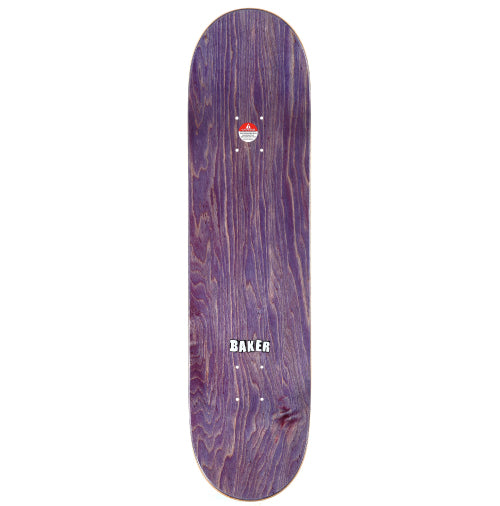 Baker Theotis Brand Name Neon Green Skateboard Deck 8.125"
