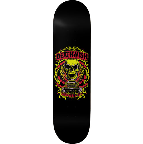 Deathwish Mash the Throttle Skateboard Deck 8.125"