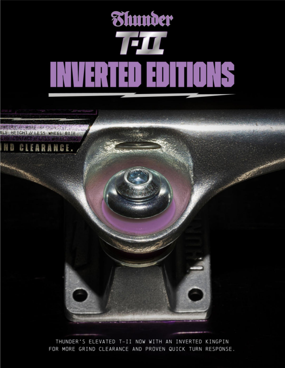 Thunder T-II Inverted Edition Trucks (Set of 2) specs