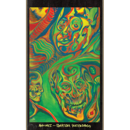 Creature Milton Martinez Time Warp Skateboard Deck 8.6"