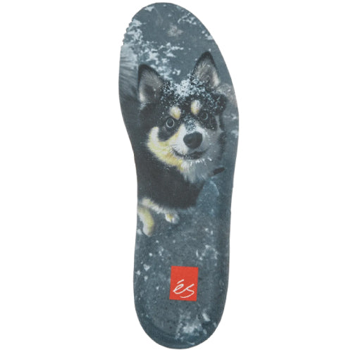 eS TJ Rogers Skate Shoe - Black/Blue/White insole