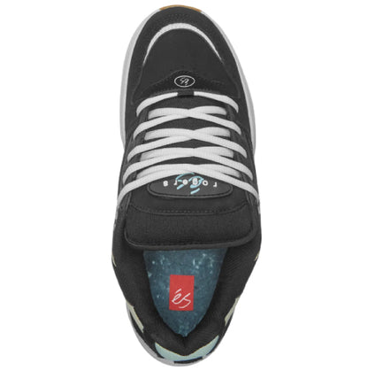 eS TJ Rogers Skate Shoe - Black/Blue/White top