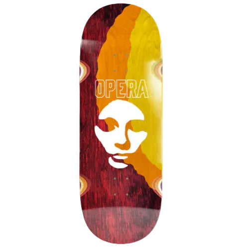 Opera Triple Torn Big Mask EX7 Skateboard Deck 11" full