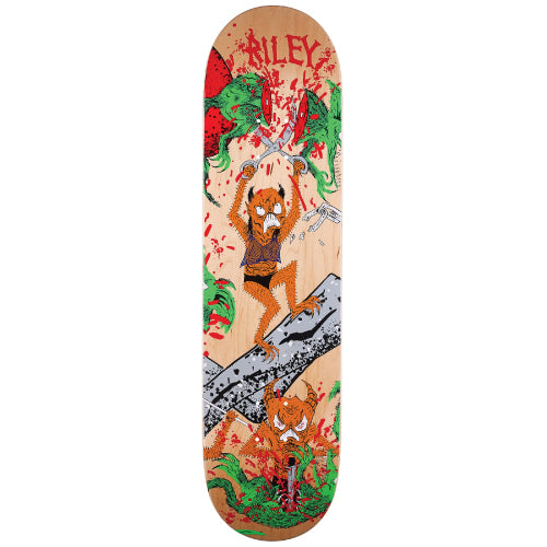 Baker X Neckface Toxic Rats Skateboard Deck 8.125"