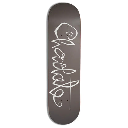 Chocolate Trahan OG Script Skateboard Deck 8.125" bottom