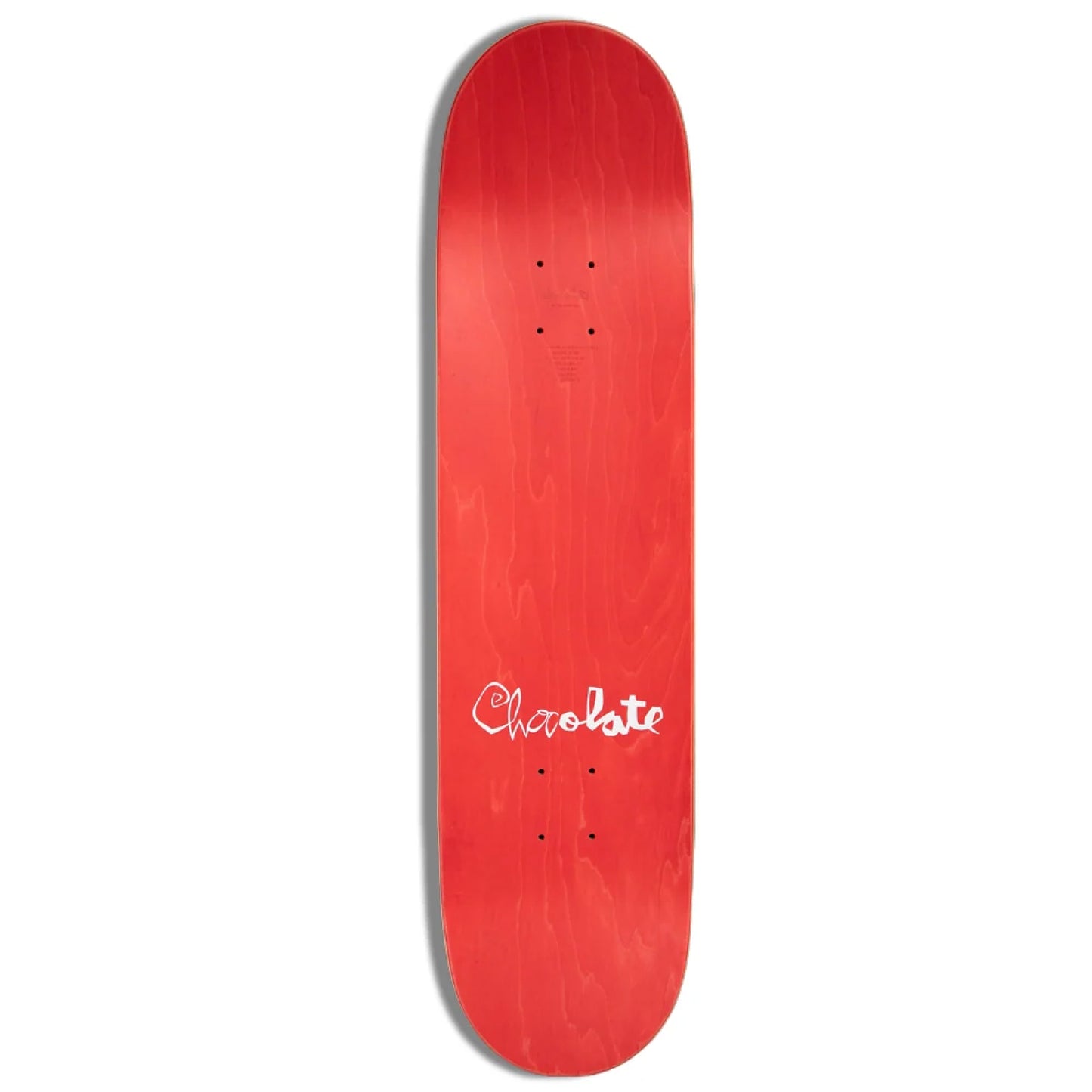 Chocolate Trahan OG Script Skateboard Deck 8.125" top