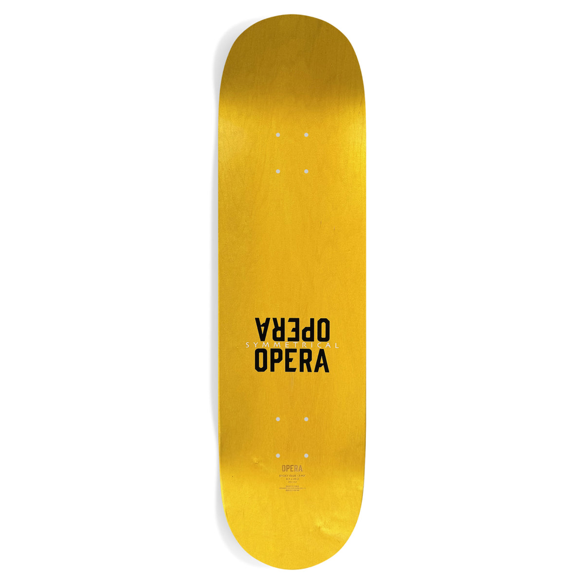 Opera EX7 Transition Symmetrical Skateboard Deck 8.25" top