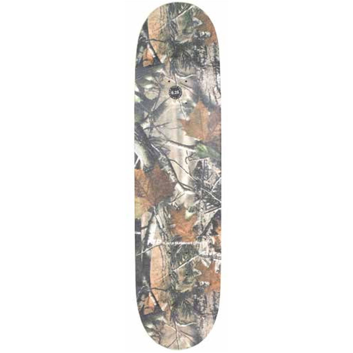 FTP Tree Camo Skateboard Deck 8.125" top