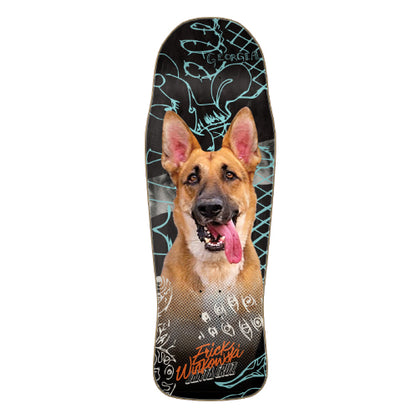 Santa Cruz Winkowski Tribute Shaped Skateboard Deck 10.34" full bottom