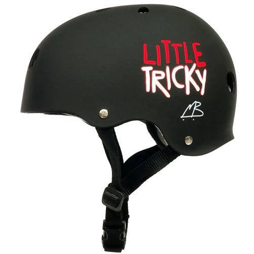 Triple Eight Little Tricky Kids Helmet - Black Matte