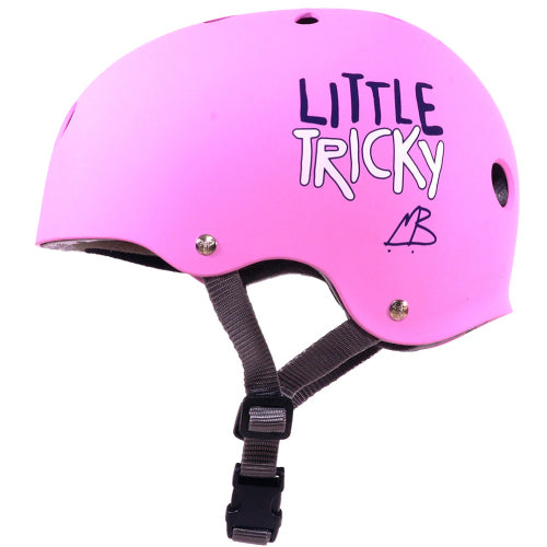 Triple Eight Little Tricky Kids Helmet - Pink Matte