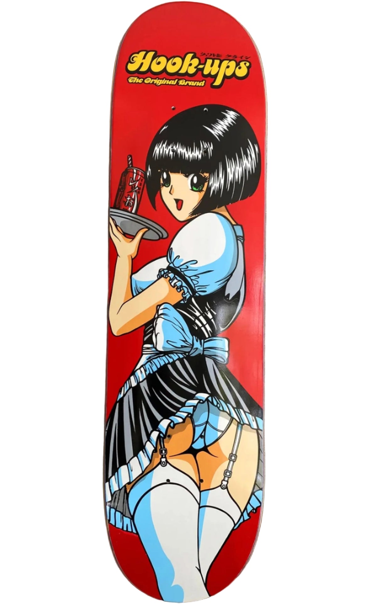 Hook-Ups Trixie Skateboard Deck 8.25" full photo