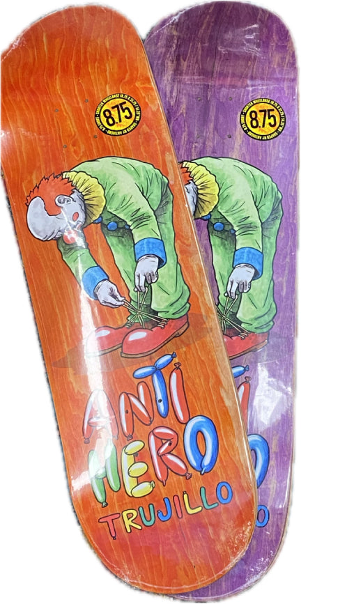 Antihero Trujillo Bozos Skateboard Deck 8.75"