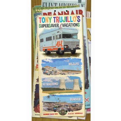 Antihero Tony Trujillo Traveler Skateboard Deck 8.5"