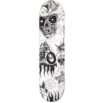 Baker Baca Tryptic Skateboard Deck 8.0"