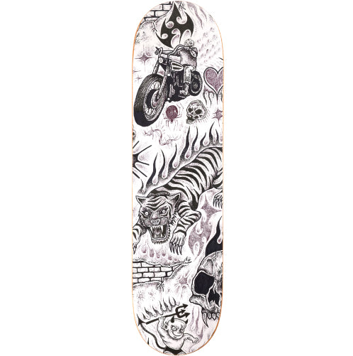 Baker Figgy Tryptic Skateboard Deck 8.125"