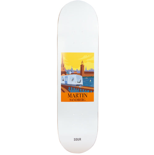 Sour Solution Marre Sthlm Tube Skateboard Deck 8.25"