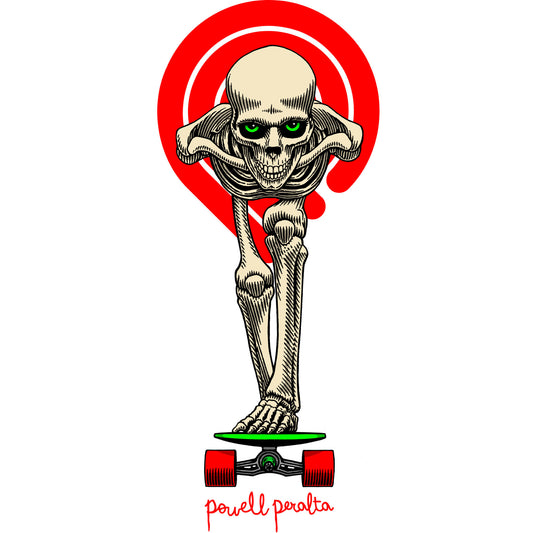 Powell Peralta Tucking Skeleton Sticker