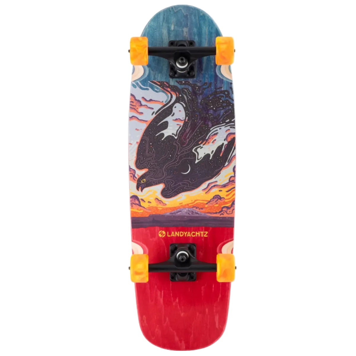 Landyachtz Tugboat Nightfall Cruiser Complete 30" bottom