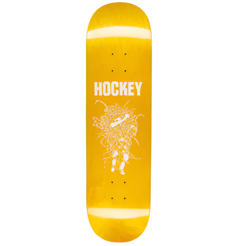 Hockey Todd Tumbleweed Skateboard Deck yellow veneer
