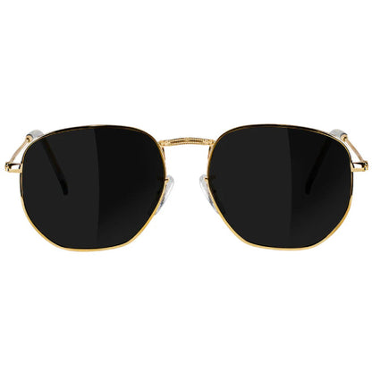 Glassy Turner Polarized Sunglasses - Gold/Black