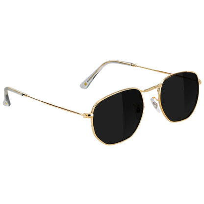 Glassy Turner Polarized Sunglasses - Gold/Black