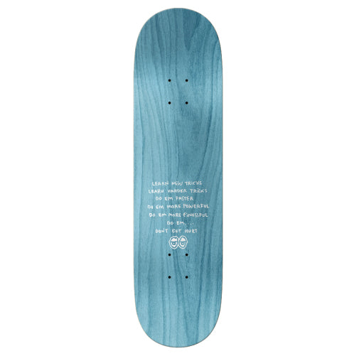 Krooked Una Nonsence Skateboard Deck 8.28" top
