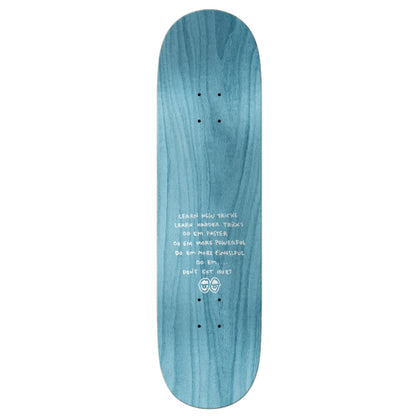 Krooked Una Nonsence Skateboard Deck 8.28" top
