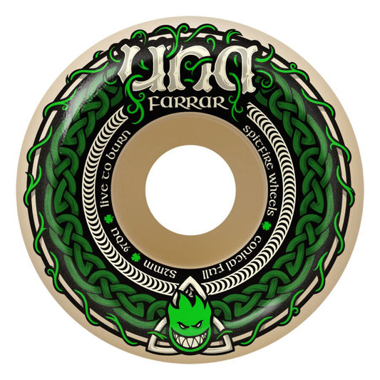 Spitfire F4 Conical Full Una Trinity Wheels 97D 52mm