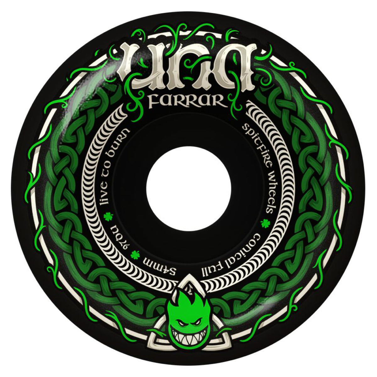 Spitfire F4 Conical Full Una Trinity Wheels 97D 54mm