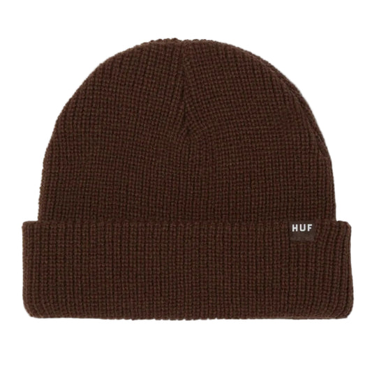 HUF Usual Cuff Beanie chocolate front