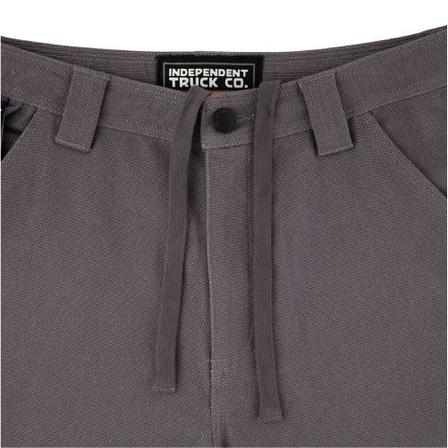 Independent Built to Grind Utility Shorts grey tie