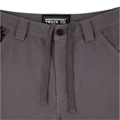Independent Built to Grind Utility Shorts grey tie