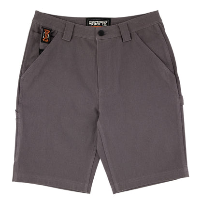 Independent Built to Grind Utility Shorts grey front