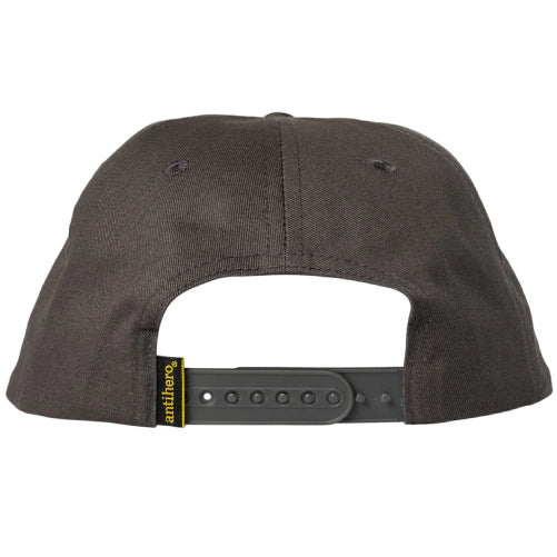 Antihero Vampigeon Snapback Hat - Charcoal back