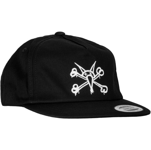 Powell Peralta Vato Rat Snapback Hat - Black