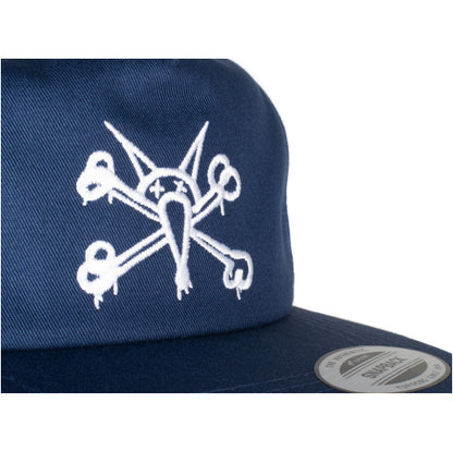 \Powell Peralta Vato Rat Snapback Hat - Navy