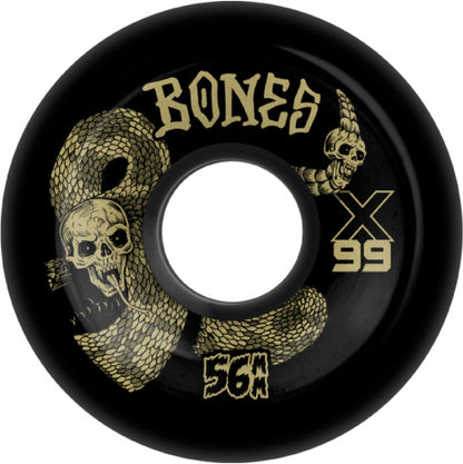 Bones XF V6 Widecut Death Venom Wheels 99A 56mm