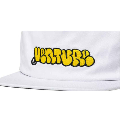 Venture Throw Snapback Hat - White/Yellow