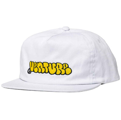 Venture Throw Snapback Hat - White/Yellow