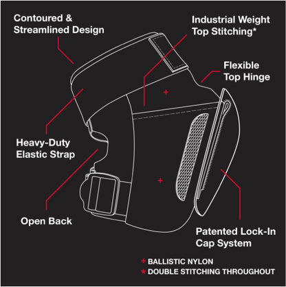Pro-Tec Vert Knee Pad Set - Black