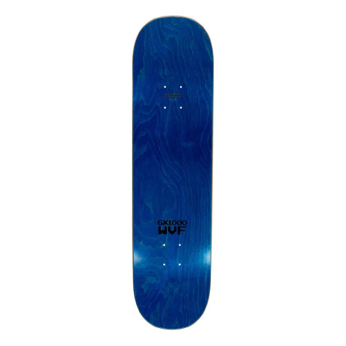 GX1000 Viking Willow Black Skateboard Deck 8.375" full top