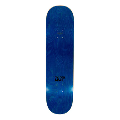 GX1000 Viking Willow Black Skateboard Deck 8.375" full top