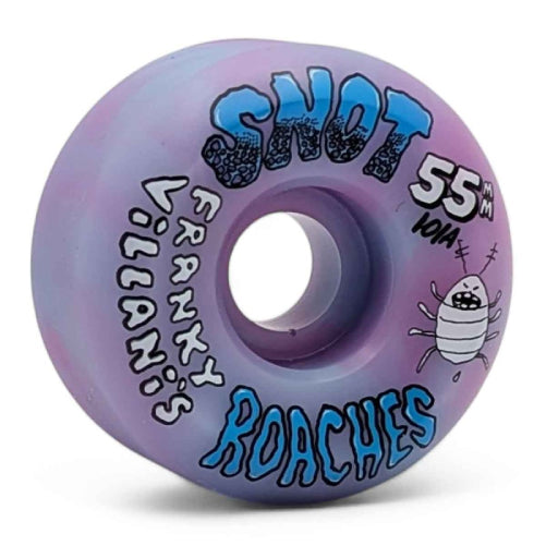 Snot Conical Franky Villani Roaches Pink/Teal Swirl Wheels 55MM 101A profile