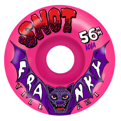 Snot Classic Franky Villani Wheels Neon Pink 56MM 101A