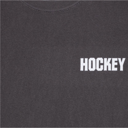 Hockey Waiting Tee - Pepper front close