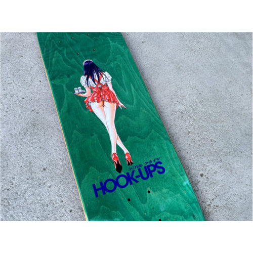 Hook-Ups Waitress in Trouble Skateboard Deck 8.25"