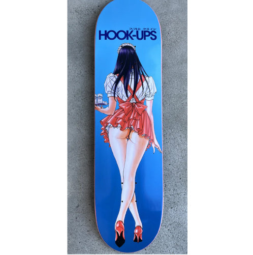 Hook-Ups Waitress in Trouble Skateboard Deck 8.25"